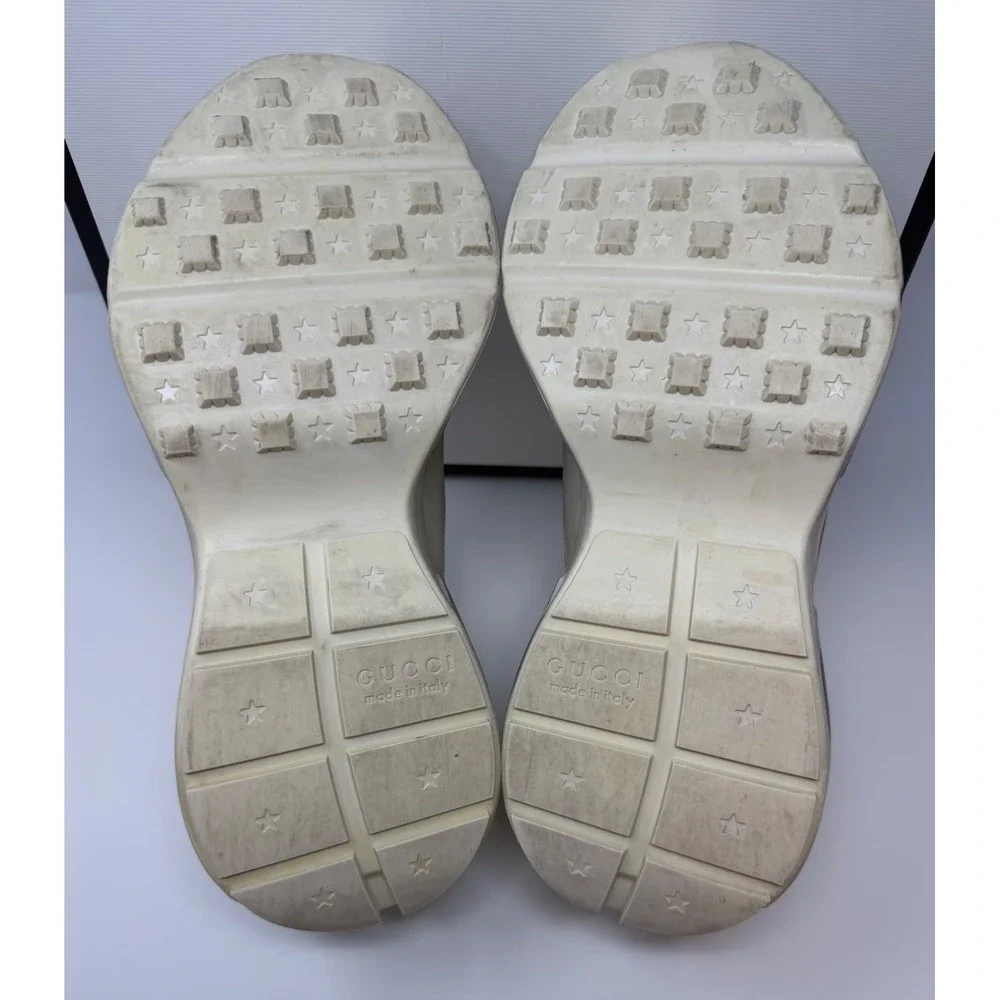 Gucci Rhyton Lips Leather Sneaker Size 9 US 8 Gucci